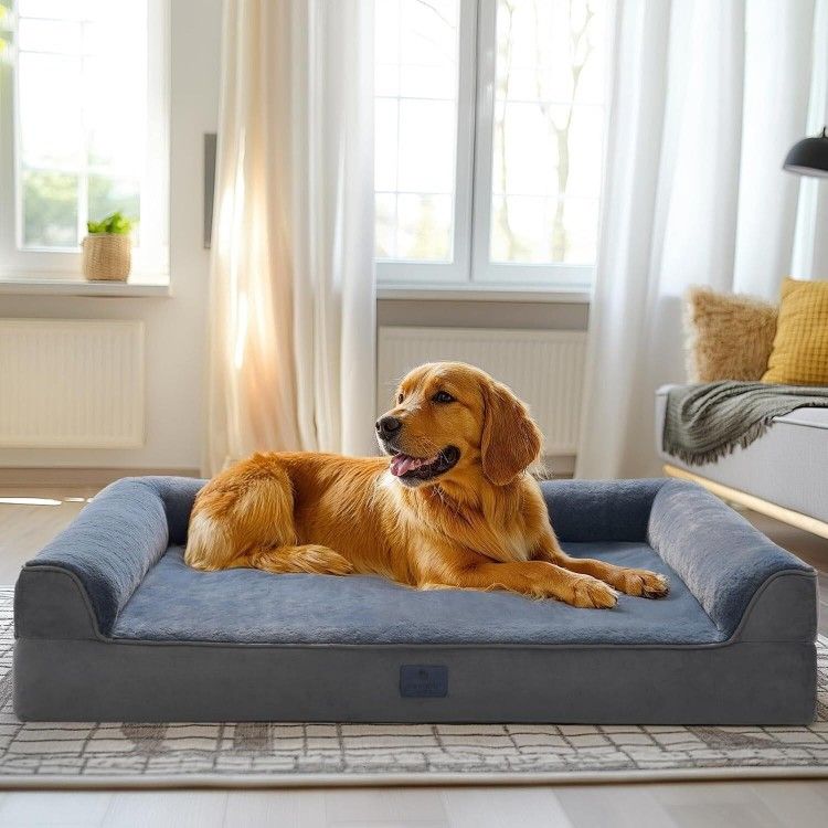  Sofa Dog Bed 🐕 🤎XL Full Support Orthopedic