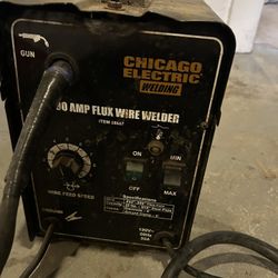 Chicago Electric Flux Wire Welder 90amp