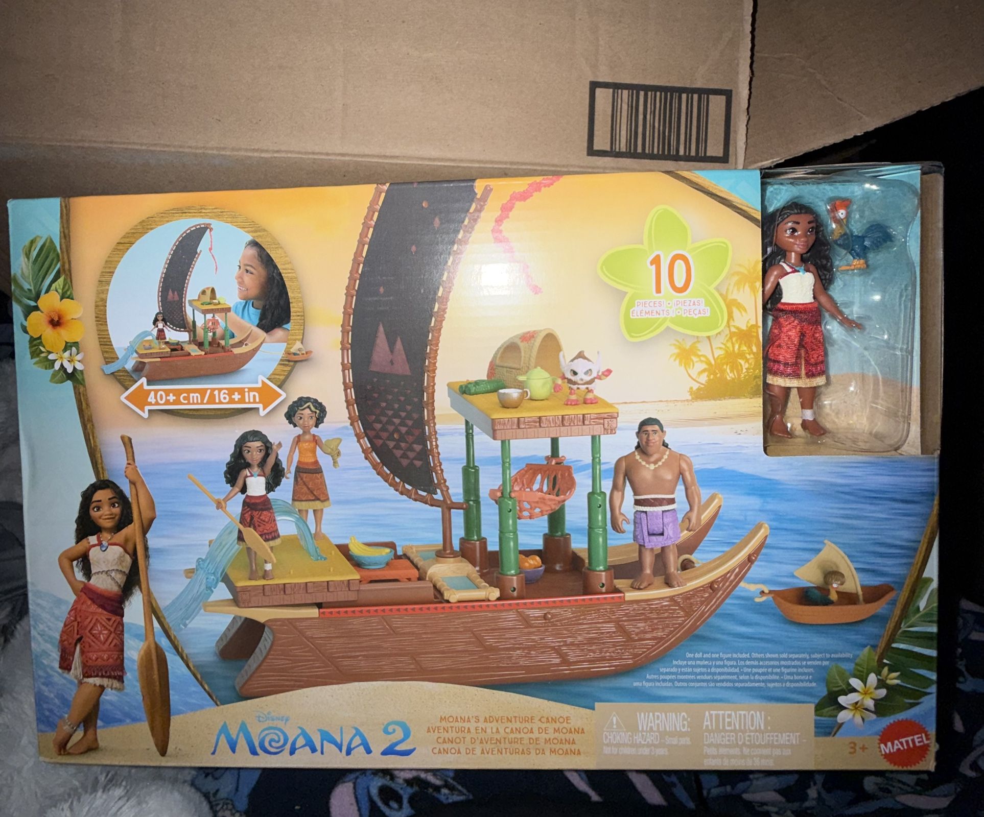 Moana 2 Toy Boat