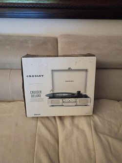 Pink Crosley Record Player