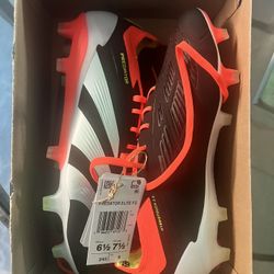 ADIDAS PREDATOR ELITE FG SIZE 6-1/2