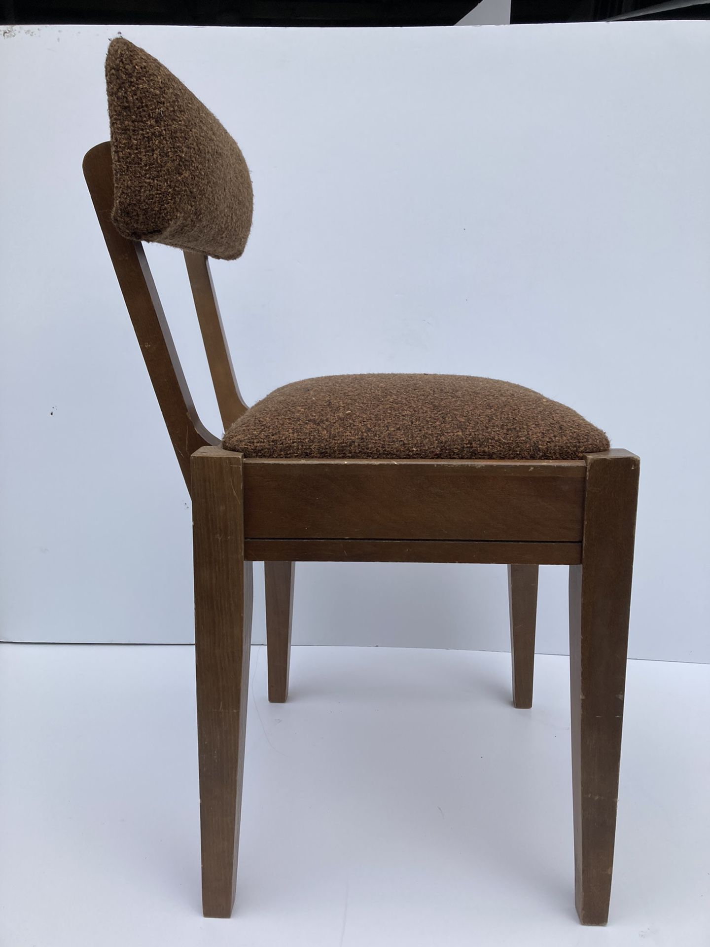 Vintage Singer Work Chair Mid Century Modern Sewing Seat Storage Retro