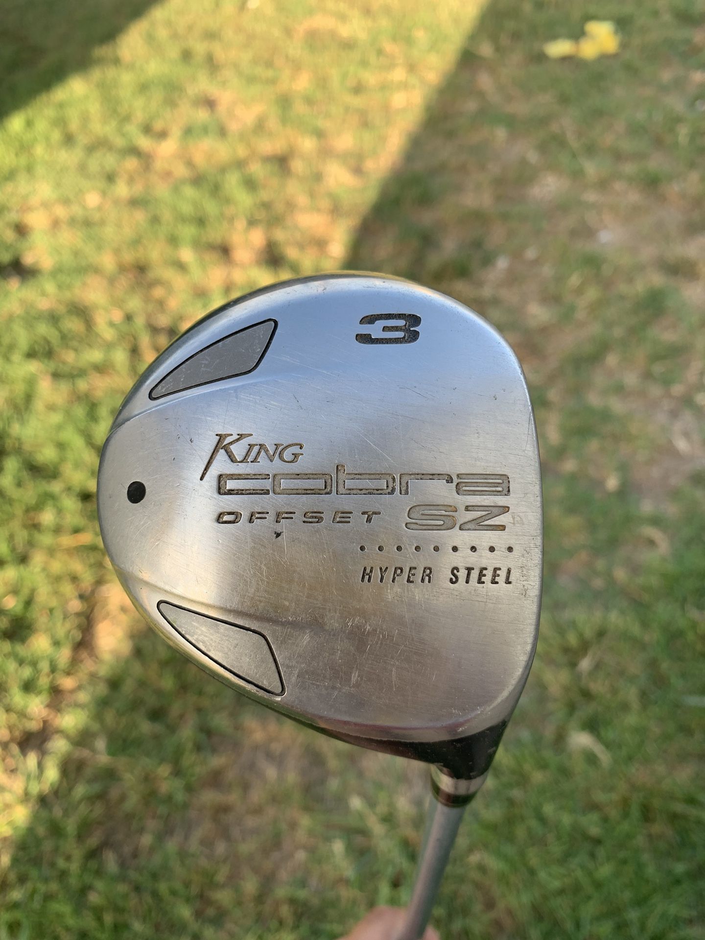 king cobra offset hyper steel fairway 3 wood RH