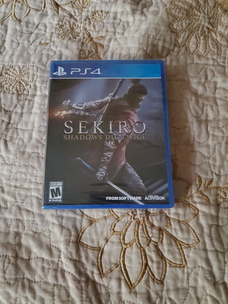 Brand New Sealed Sekiro Shadows Die Twice for Playstation 4