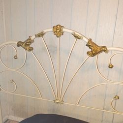Antique head board