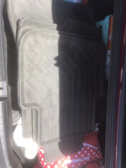 Weather floor mats