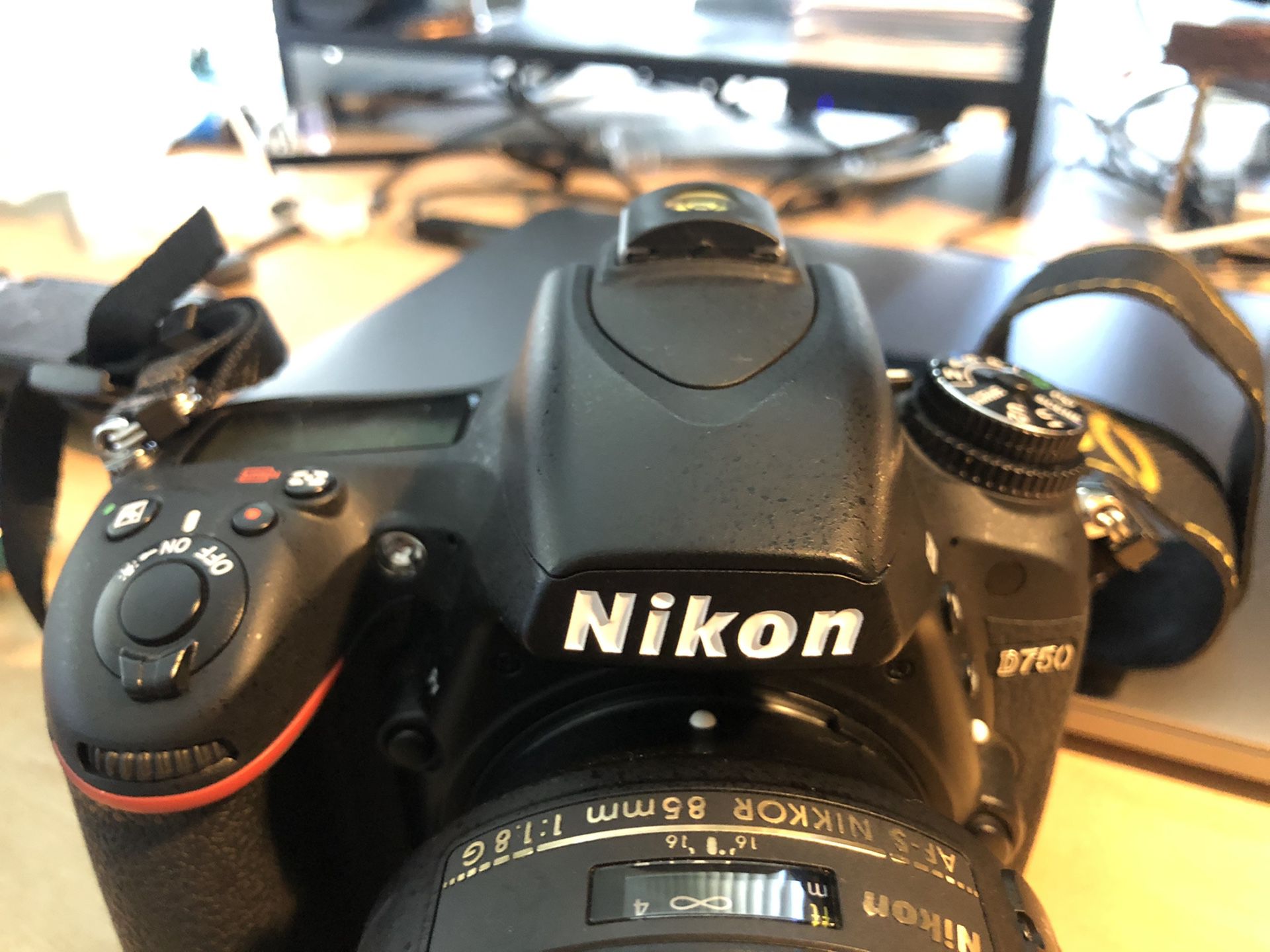 Nikon D750 (lenses for sale too)