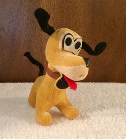 Vintage Mid Century Woolikin Disney Pluto