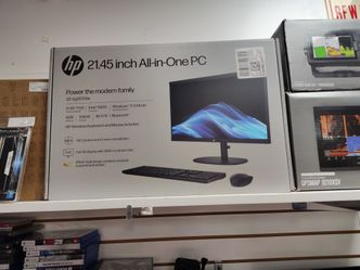 HP 21.45 inch all-in-one PC open box
