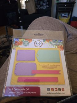 Emily Moore  card sentimentsdie set