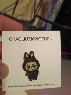 Metal Labubu Pin