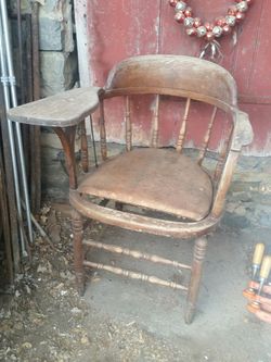 Bentwood Oak Farmhouse desk chair