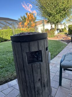 Gas Log Fire Pit