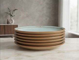 Set of 6 Vintage Noritake "Boulder Ridge" 8-1/4" Salad Plates