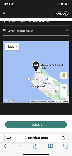 Marriott Aruba Vacation 