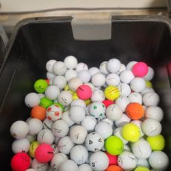 100 Used Golf Balls 