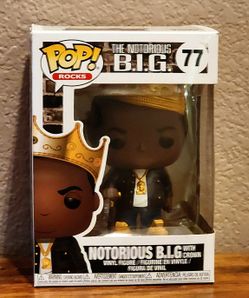 Notorious B.I.G. Funko POP With Crown