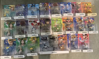 Super Smash Bros Amiibo’s