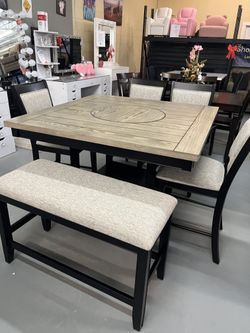 Counter height table