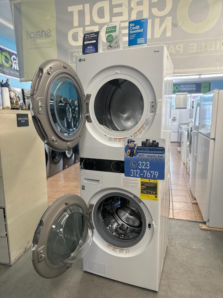 LG TOWER WASHER AND DRYER (ELECTRIC) for Sale in Downey, CA OfferUp