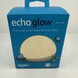 Amazon Echo Glow Smart Lamp Multicolor LED Alexa Kids Light / New Open Box