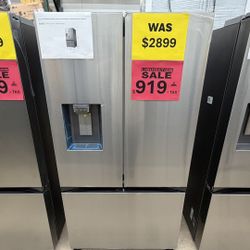 New  31 cu. ft. French Door Refrigerator rf32cg5b10sr Water And Ice Dispenser 