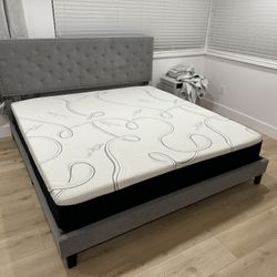 Cal King Cooling Gel Hybrid Memory Foam Mattress!