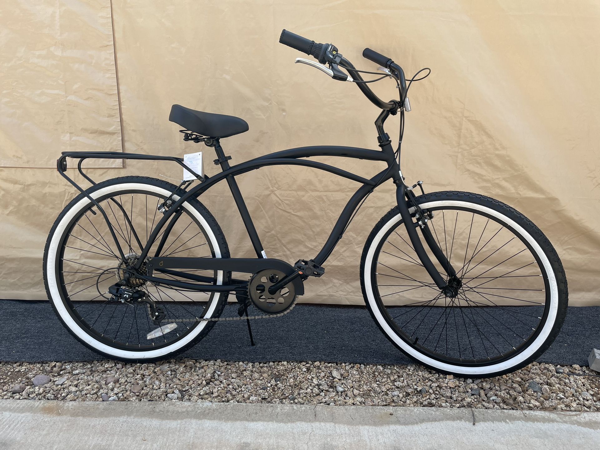 NEW!! Sixthreezero Around the Block Men's Cruiser Bike with Rear