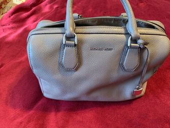 Michael Kors gray handbag