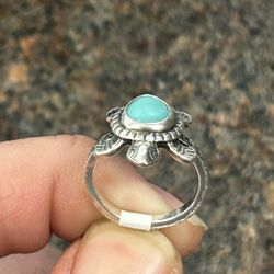 James Avery Gemstone Sea Turtle Ring 