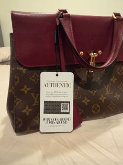 Louis Vuitton Red Monogram Canvas Venus, Burgundy