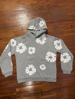 Grey Denim Tears Hoodie Small