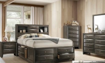 5 pcs Queen bedroom set