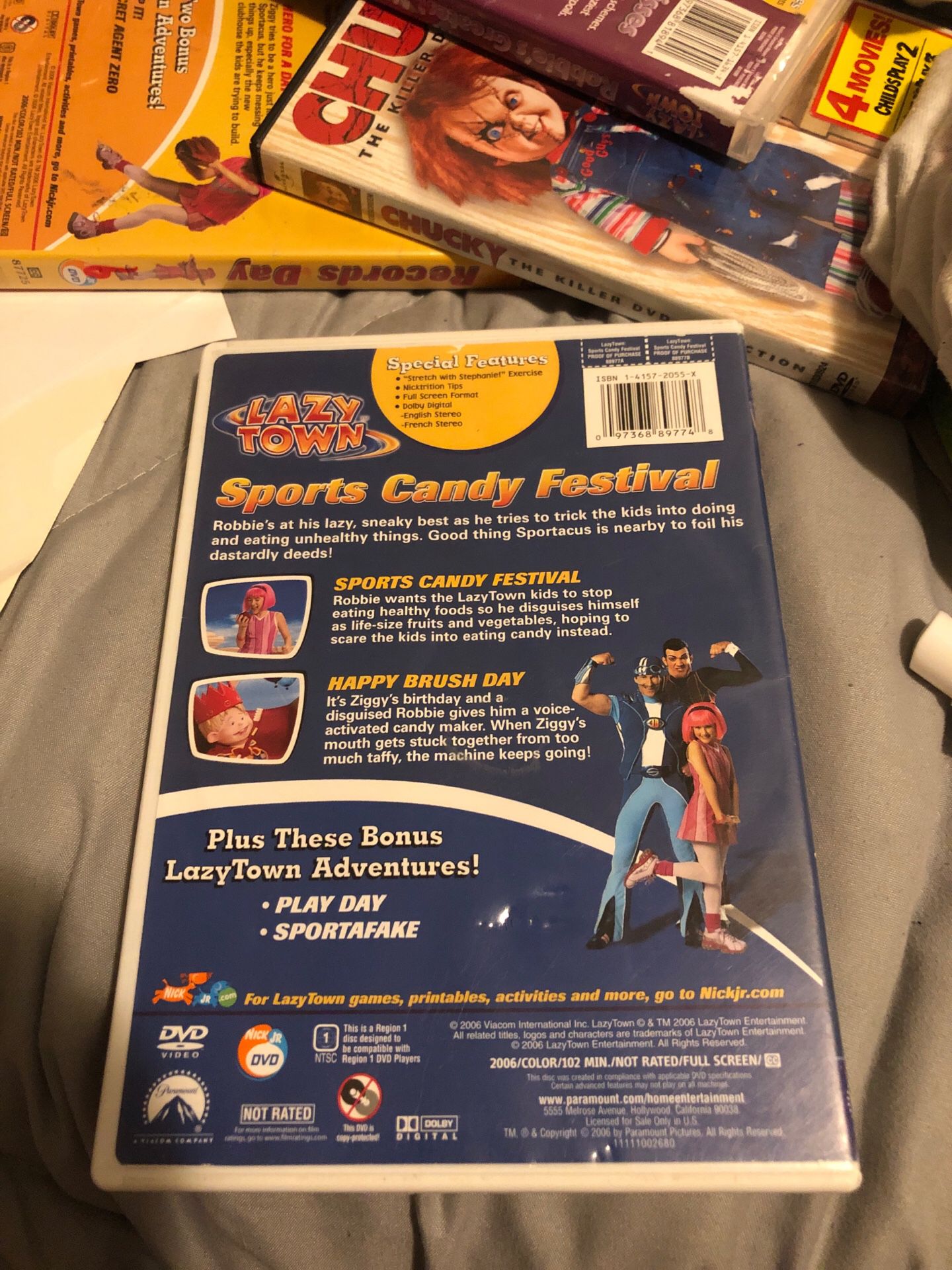 LazyTown sports candy festival