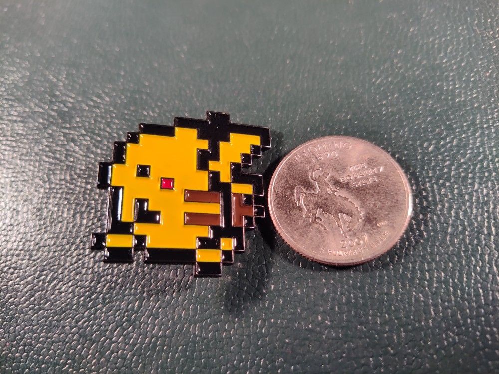 *SHIP ONLY* Pikachu 8 Bit Hard Enamel Collectible Pokemon Pin Badge