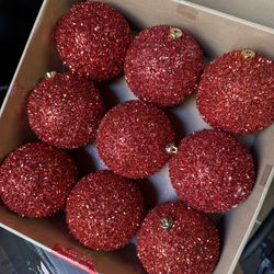 Red ornaments