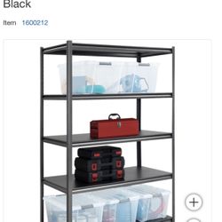 Gorilla 5-shelf Heavy Duty 4’ x 2’ x 6’