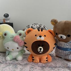Sanrio & Line Plushies