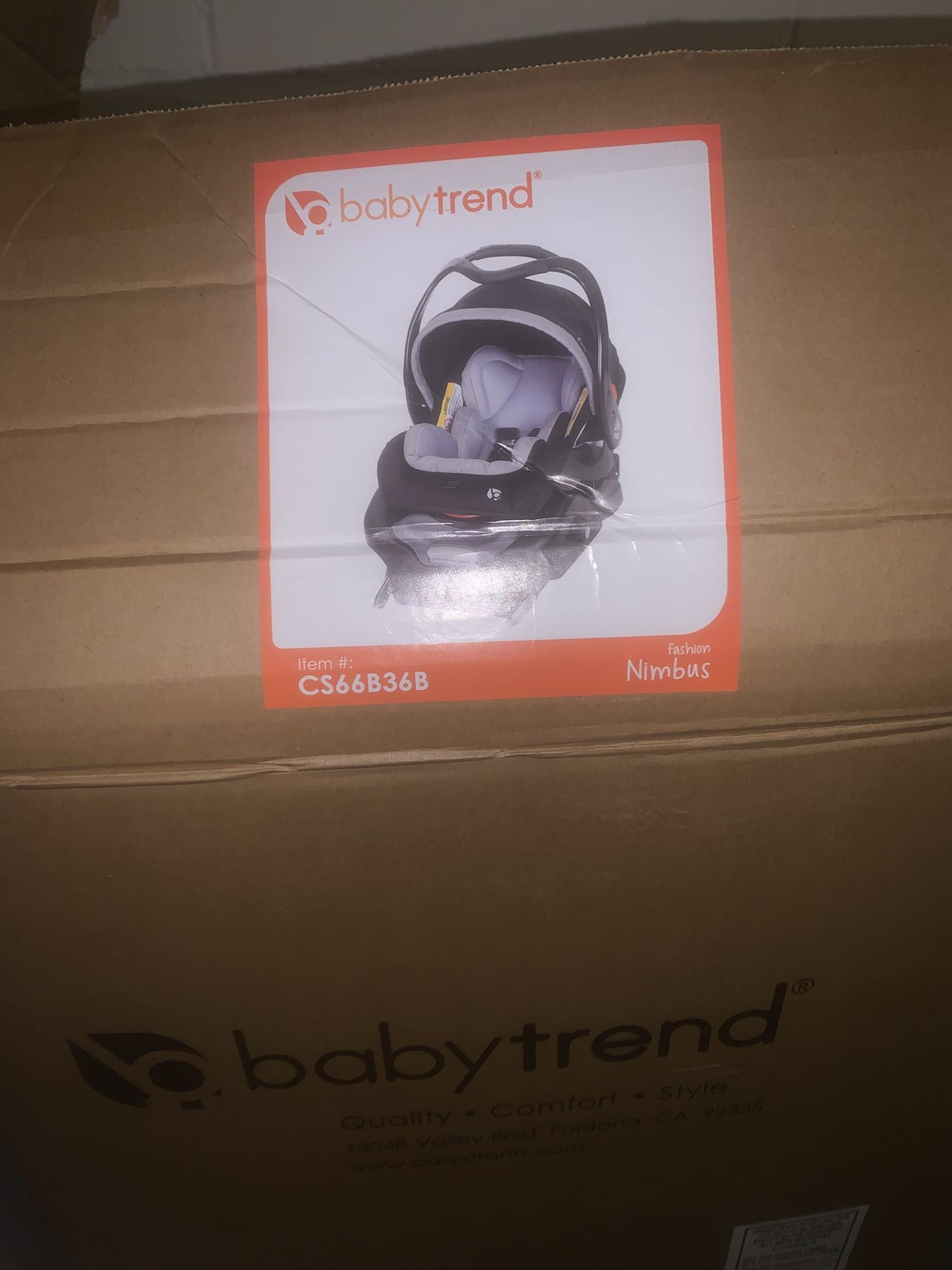 Infant Car Seat (up To 35lbs) Baby Trend