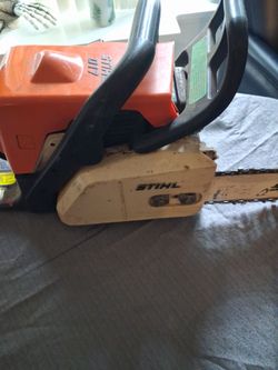 Stihl 017 chain. Saw