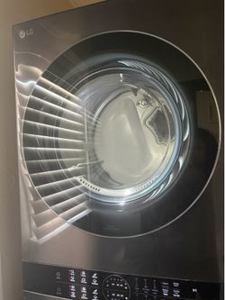 LG stackable washer and dryer for sale