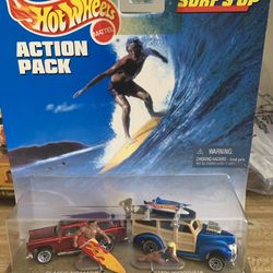 Hot Wheels Mattel Action Pack Surfs Up
