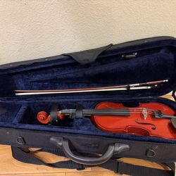 Franz Hoffmann 1/4 size Amadeus violin + bow + case + rosin excellent condition plays beautifully