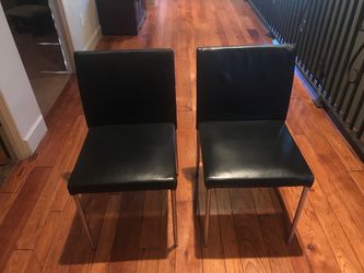 2 Walter Knoll DEEN Armless Chairs