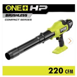RYOBI
ONE+ HP 18V Brushless Cordless 220 CFM 140 MPH Compact Leaf Blower (Tool-Only)
