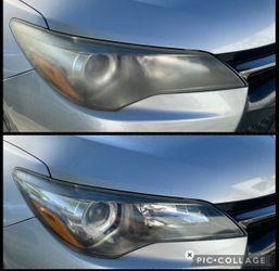 Headlight restore pair kit