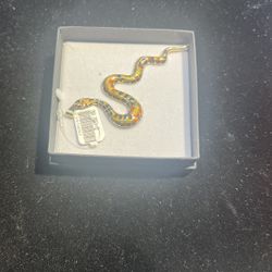 14k 7.8Grms Snake Pendant
