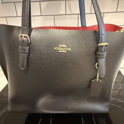 Black Coach Tote Purse