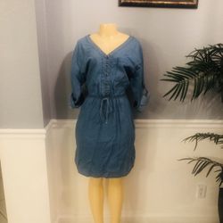 MPH Collection Sz 2X Women Denim Dress