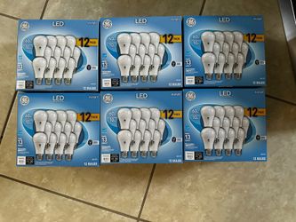 GE Daylight 60 Watt Replacement LED Light Bulbs, Dimmable Light Bulbs (12 Pack)